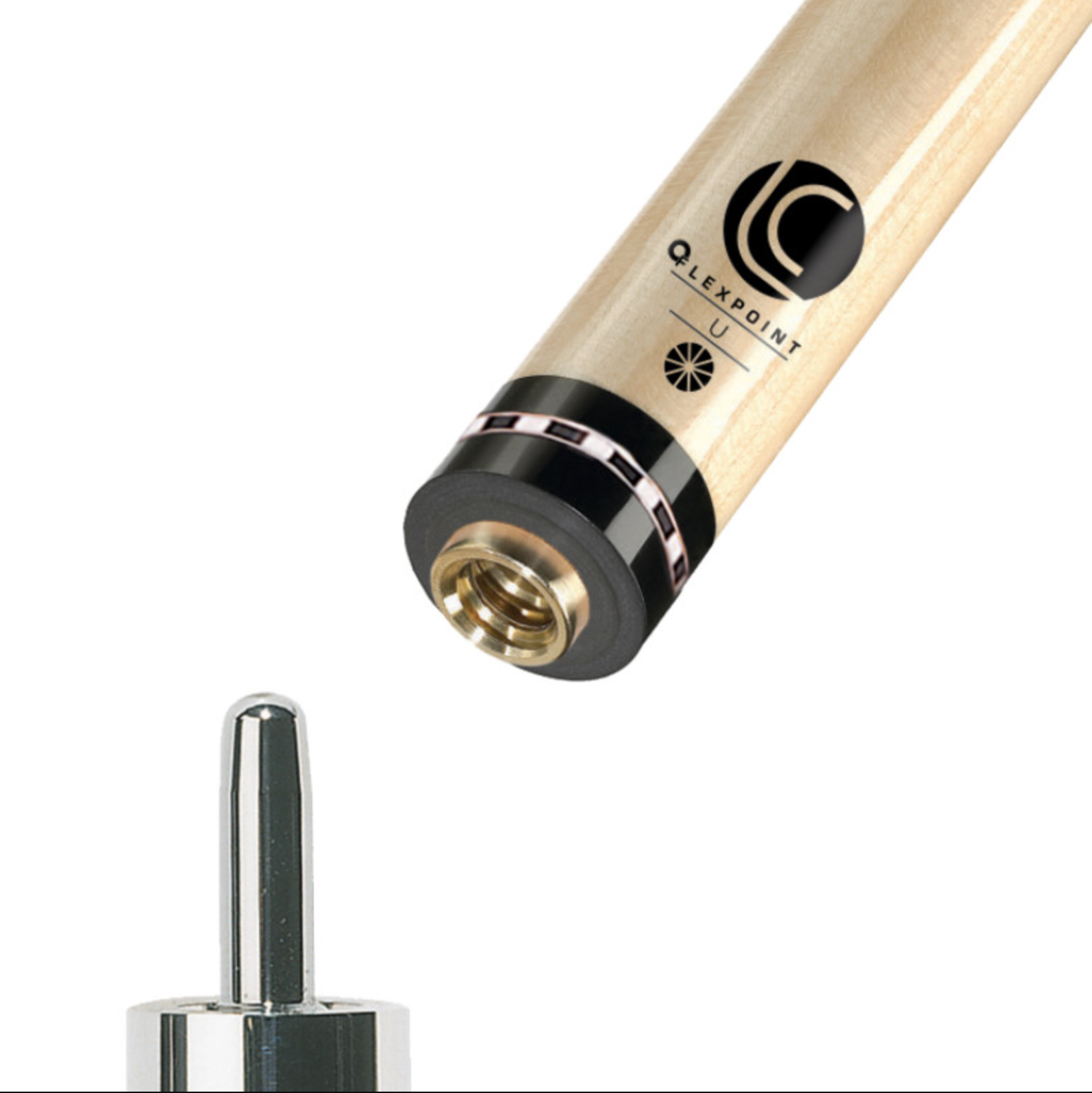 Lucasi Lucasi Hybrid 10pc Spliced 12.75mm Shaft Pool Cue Shaft