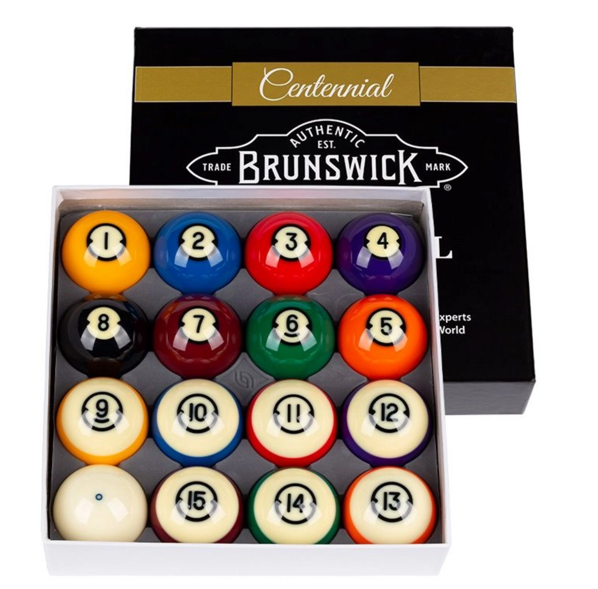 Brunswick Classic Centennial Pool Balls