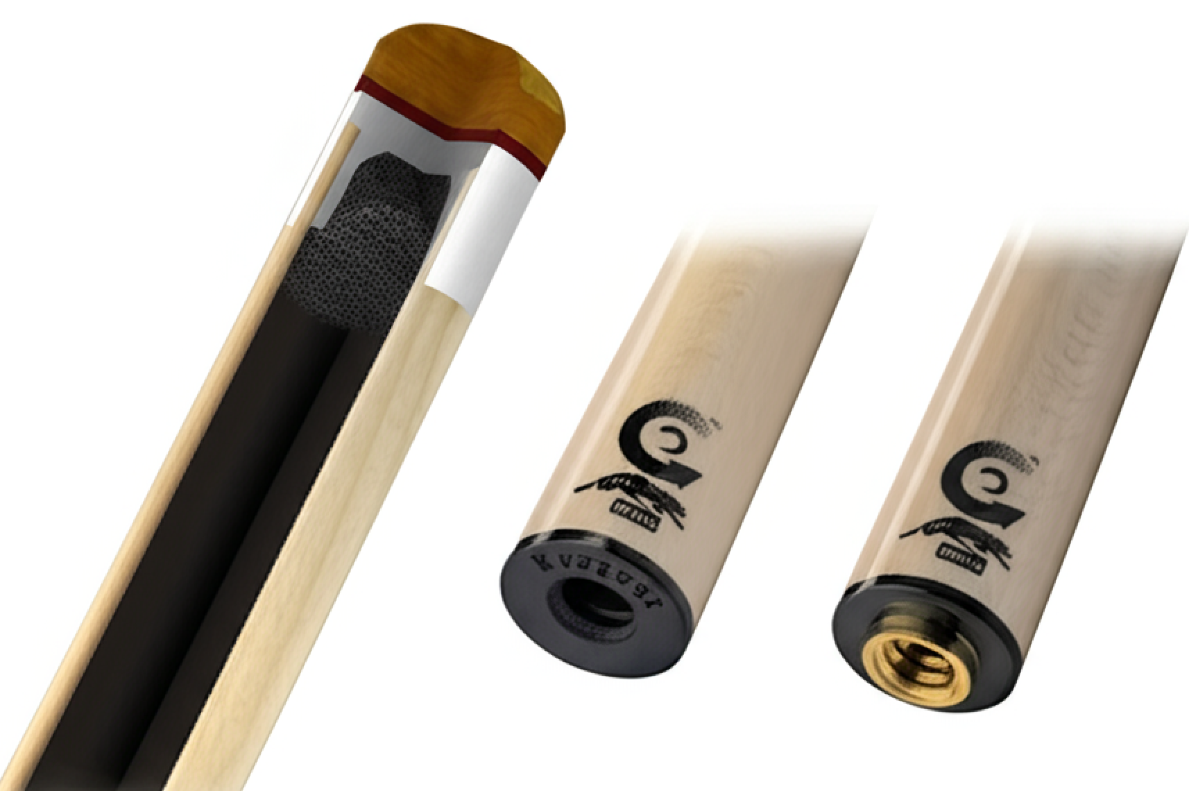 Predator Predator Centro Hybrid Shaft Pool Cue Shaft