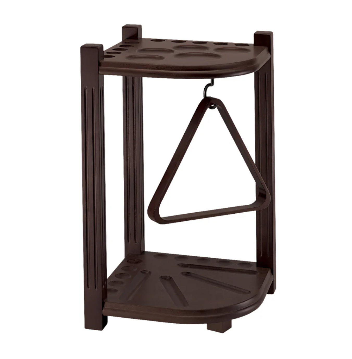 Budget Billiards Supply 10 Cue Heavy Duty Corner Rack