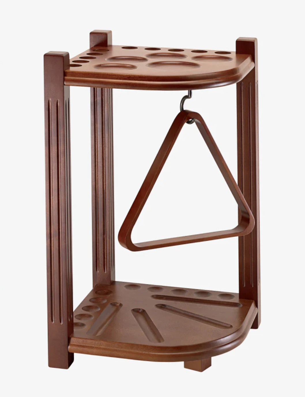 Budget Billiards Supply 10 Cue Heavy Duty Corner Rack