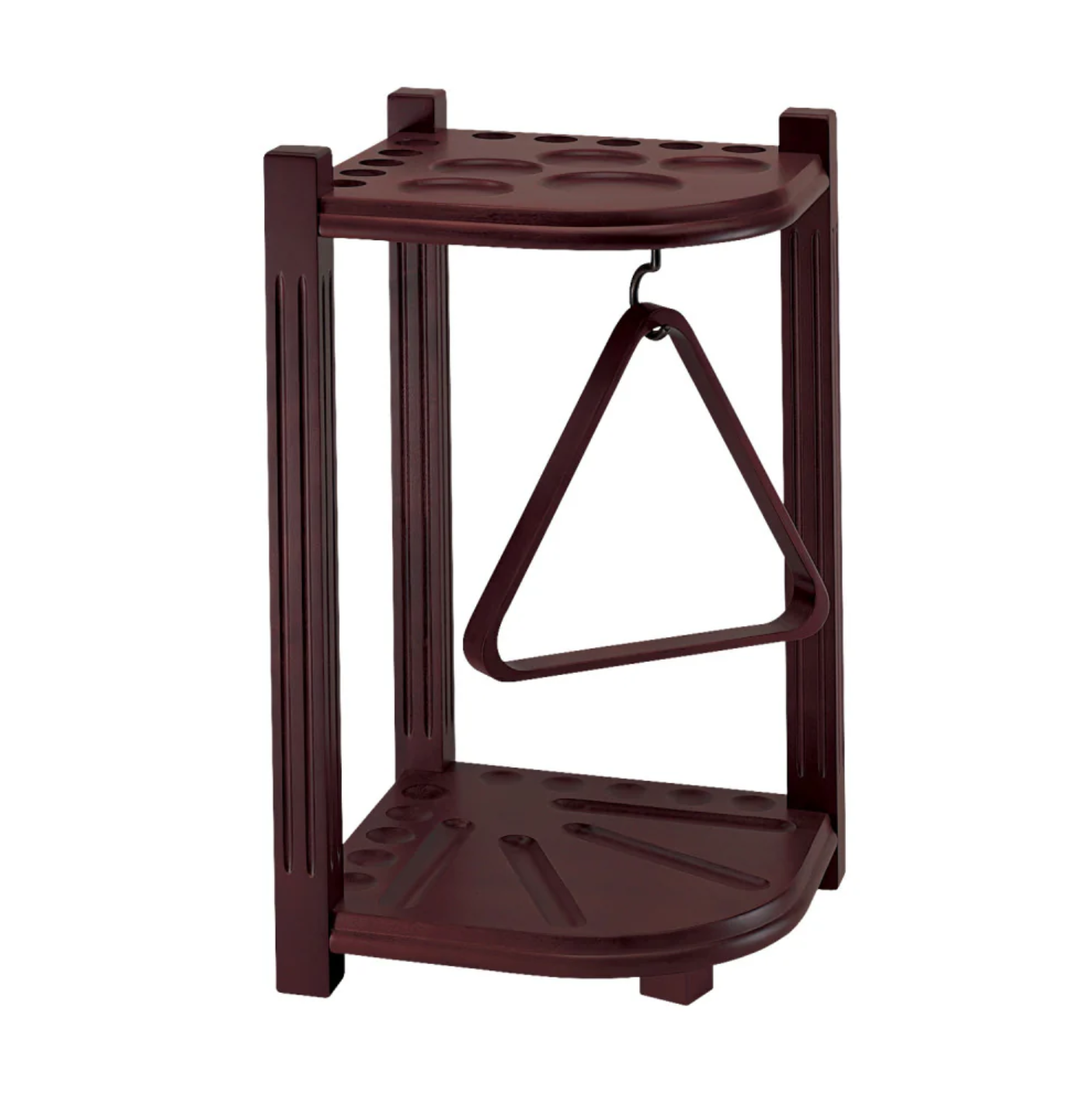 Budget Billiards Supply 10 Cue Heavy Duty Corner Rack