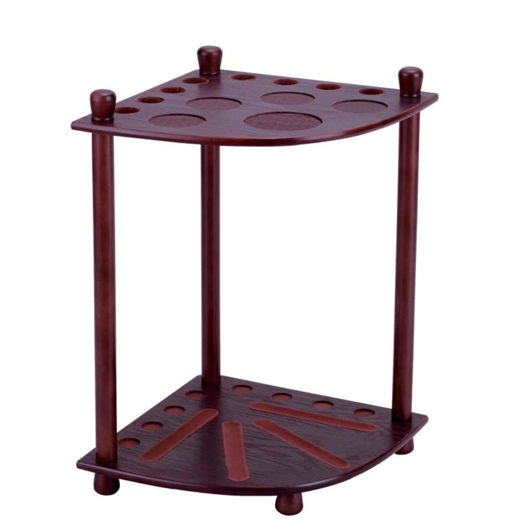 Cuestix Economy Floor Rack, Holds 8 Cues - Chocolate, Honey, Wine or Midnight