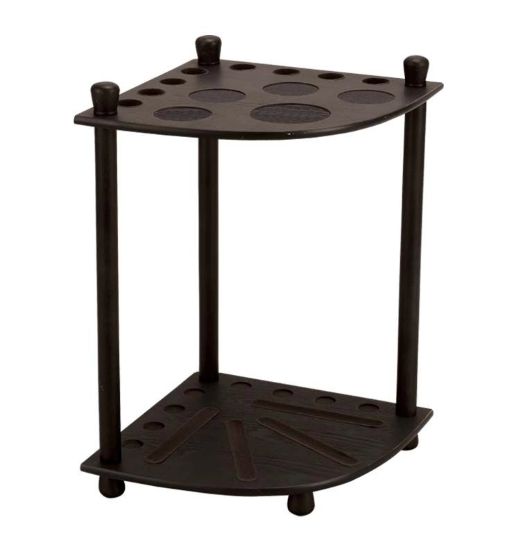 Cuestix Economy Floor Rack, Holds 8 Cues - Chocolate, Honey, Wine or Midnight