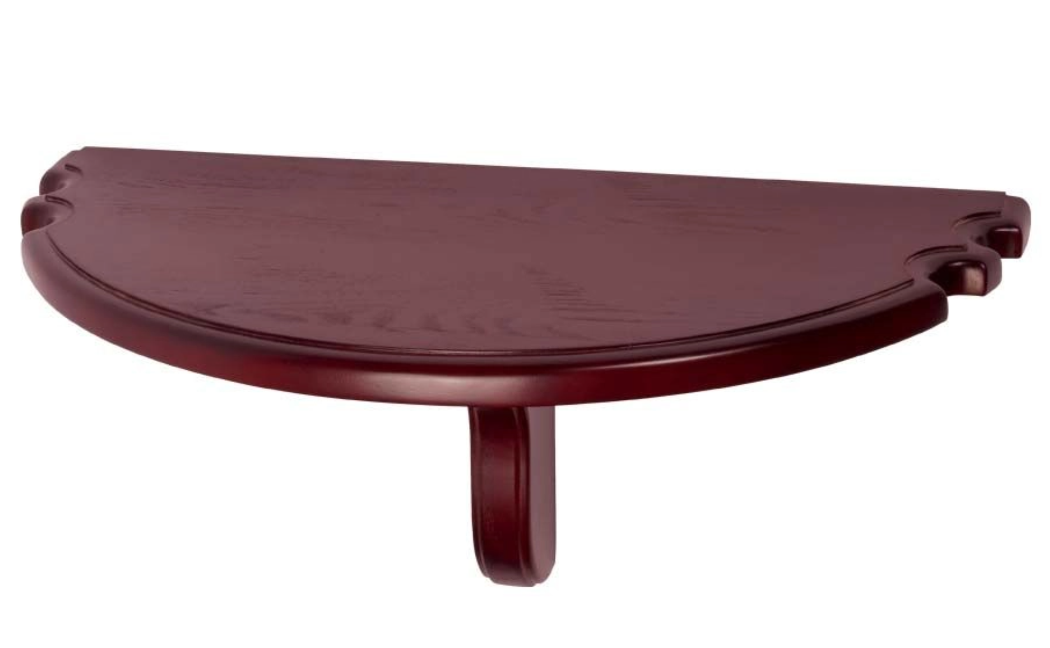 Cuestix Half Moon Shelf in Honey, Wine, Chocolate and Midnight