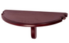Cuestix Half Moon Shelf in Honey, Wine, Chocolate and Midnight