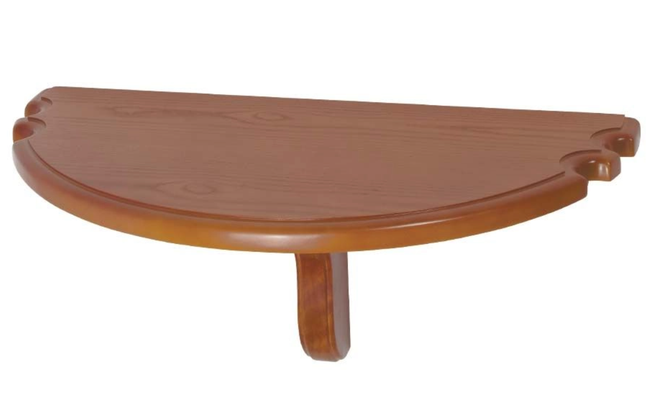 Cuestix Half Moon Shelf in Honey, Wine, Chocolate and Midnight