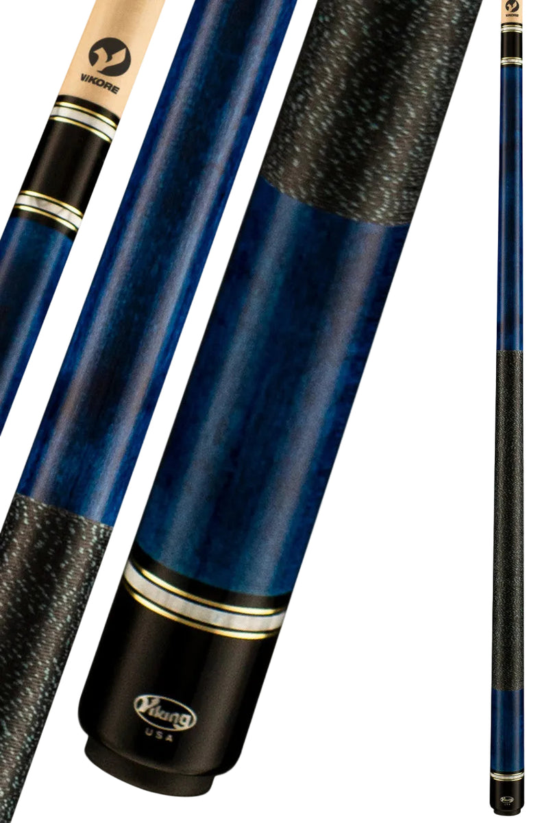 Viking Storm Blue Pool Cue -Vikore Shaft | Budget Billiards