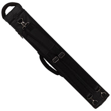 Action Action Black Hard Case w/Backpack Straps Pool Cue Case