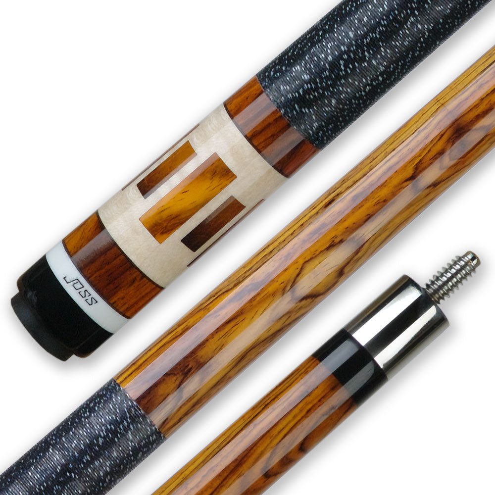 Joss 20-140C Pool Cue – Exotic Cocobolo & Classic Design