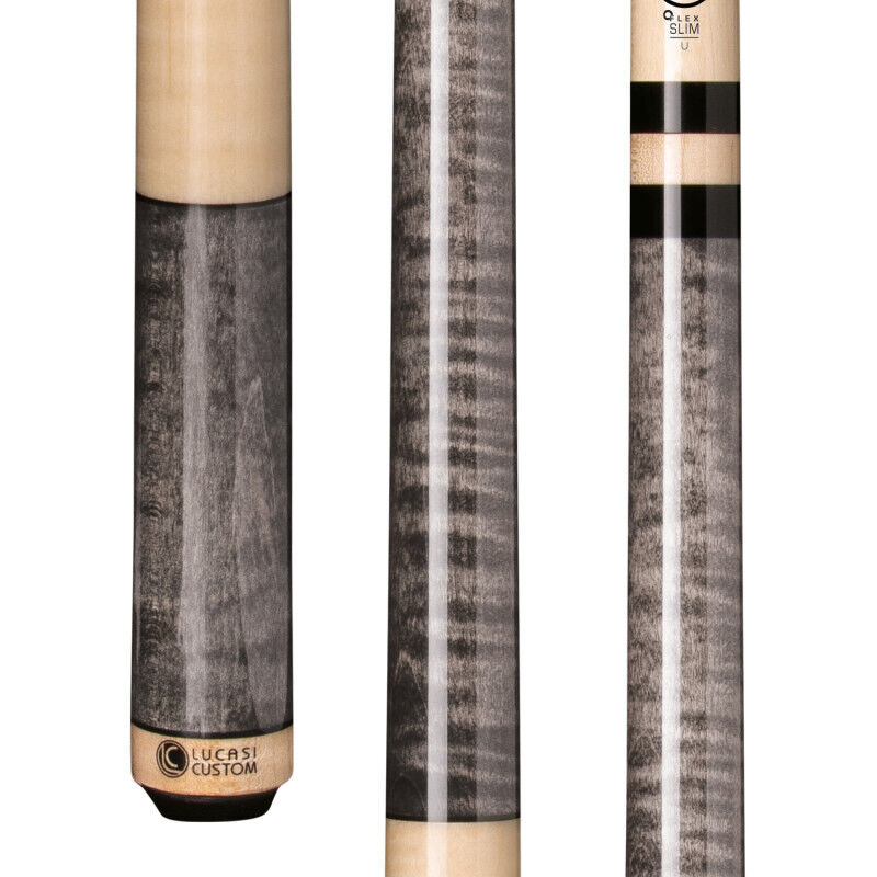 Lucasi LZC5 Cue Stick Grey Stained w/ Natural No Wrap Handle - 10% off