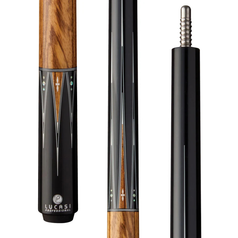 Lucasi Pro OD Series - Zebrawood Cue Butt | 0% Financing