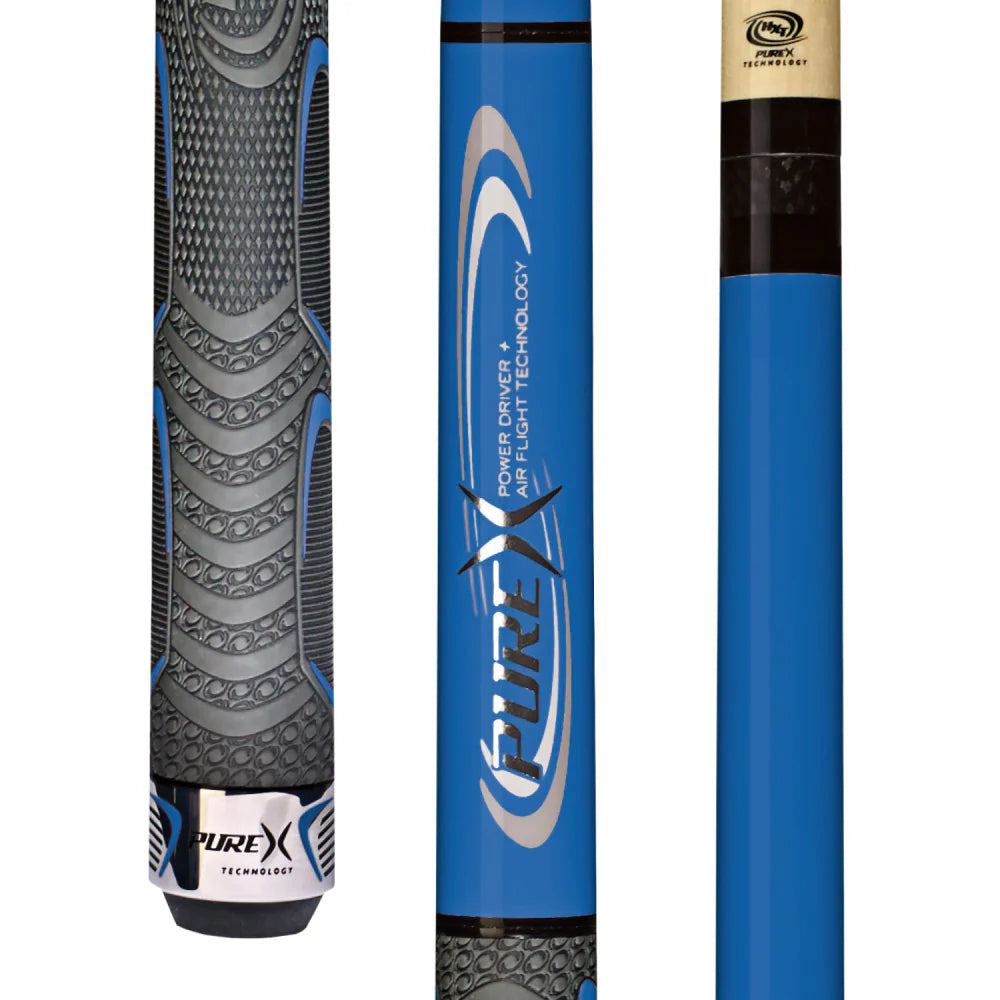 ✨美品✨ PURE X ジャンプ＆ブレイクキュー CUESOULケース付き Players PureX HXT-P4 Pool Stick Blue Forearm - 10% off at Budget Cues!