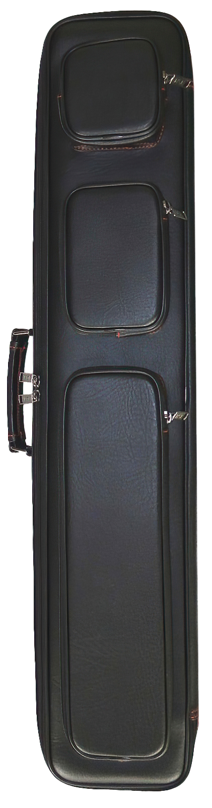 J&J 4x8 Butterfly Soft Sided DOUBLE STRAP Cue Case Pool Cue Case