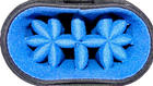 J&J 4x8 Rugged Blue DOUBLE STRAP Cue Case Pool Cue Case