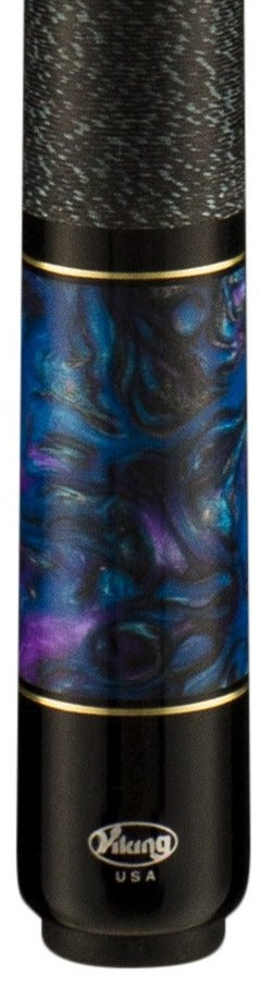 Viking Viking Bedlam BE0107 Blue Dream Pool Cue | Vikore Shaft Pool Cue