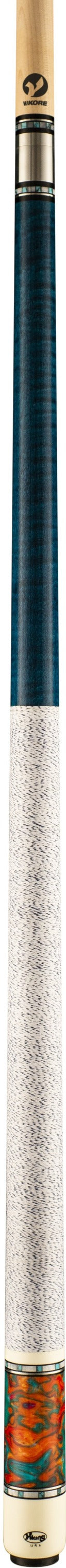 Viking Viking Twilight Aqua Fire Pool Cue | Vikore Shaft Pool Cue