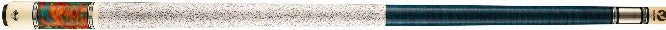 Viking Viking Twilight Aqua Fire Pool Cue | Vikore Shaft Pool Cue