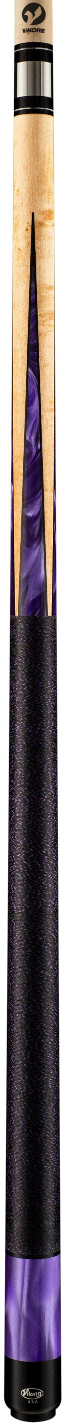 Viking Viking Helix Purple Pearl Pool Cue | Vikore Shaft Pool Cue