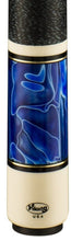 Load image into Gallery viewer, Viking Twilight Cerulean Tide Pool Cue | Vikore Shaft
