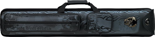 Eight Ball Mafia Eight Ball Mafia EBMCNA Skull Cue Case - 3x5 Pool Cue Case