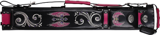 Instroke Instroke Case: La Bella Donna - Black Pool Cue Case