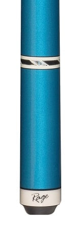 Rage Rage RG95 Metallic Blue Charger Wrapless Pool Cue Pool Cue