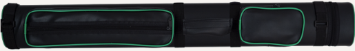 Action ACP22 - Green - 2x2 (2 butts - 2 shafts) Pool Cue Case
