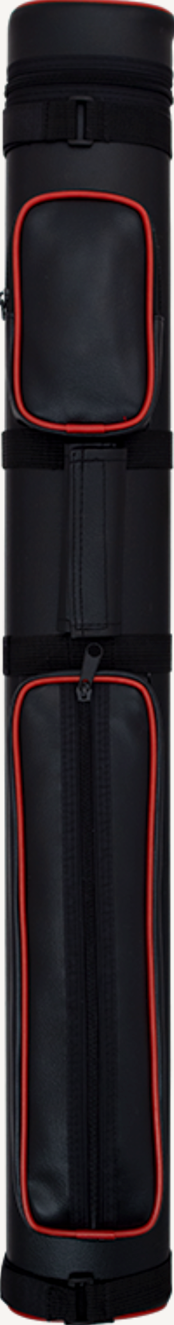 Action ACP22 - Red - 2x2 (2 butts - 2 shafts) Pool Cue Case