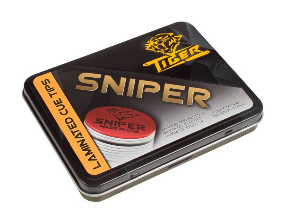 Tiger Sniper Layered Cue Tips Box of 12 15 off at Budget Billiards!