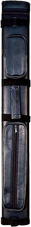 Action AC22 - BLACK - 2x2 (2 butts - 2 shafts) Pool Cue Case