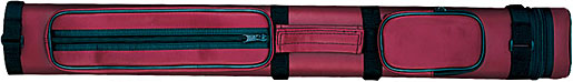 Action AC22 - BURGUNDY - 2x2 (2 butts - 2 shafts) Pool Cue Case