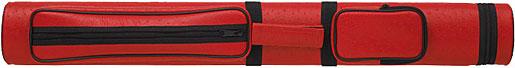 Action AC22 - RED - 2x2 (2 butts - 2 shafts) Pool Cue Case