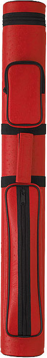 Action AC22 - RED - 2x2 (2 butts - 2 shafts) Pool Cue Case