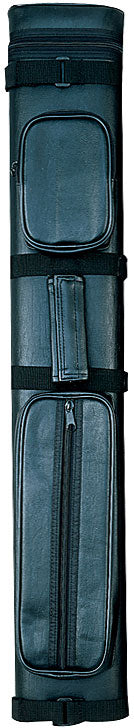 Action AC24 - BLACK - 2x4 (2 butts - 4 shafts) Pool Cue Case