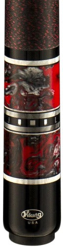 Viking Viking Twilight Crimson Storm Pool Cue | Vikore Shaft Pool Cue