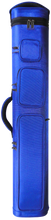 J&J 4x8 Rugged Blue DOUBLE STRAP Cue Case Pool Cue Case