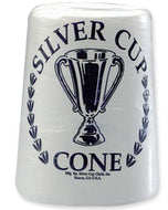 Budget Billiards Supply Silver Cup - Cone Chalk