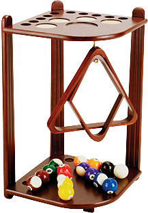 Cuestix 10 Cue Floor Rack - Chocolate, Honey, Midnight or Wine