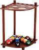 Cuestix Economy Floor Rack, Holds 8 Cues - Chocolate, Honey, Wine or Midnight