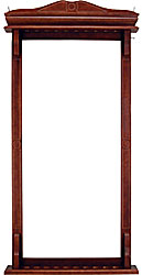 Cuestix Holds 10 Cues 4(d) x 60(h) x 29(w) Chocolate Wall Rack, 16lbs