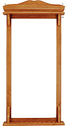 Cuestix Holds 10 Cues 4(d) x 60(h) x 29(w) Honey Wall Rack, 16lbs
