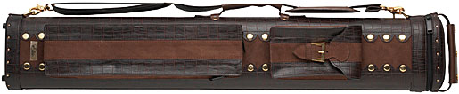 Elite ECC24 - BROWN (2x4) Pool Cue Case