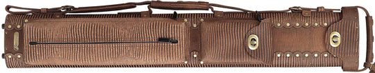 Instroke Instroke Case: Exotic Series - Lizard Brown (2x4) or (3x5) Pool Cue Case