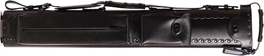 Instroke Instroke Case: Leather Cowboy Series - All Black with Black Hardware Pool Cue Case
