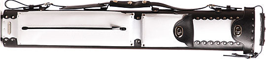 Instroke Instroke Case: Leather Cowboy Series - Black and White Pool Cue Case