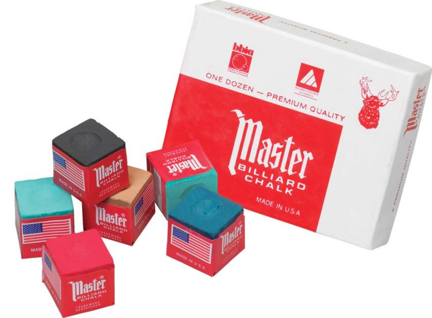 Budget Billiards Supply Master Cue Chalk