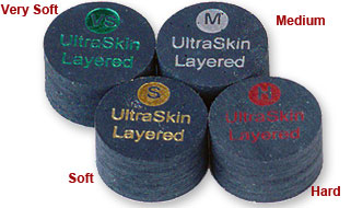Budget Billiards Supply UltraSkin Layered Tip