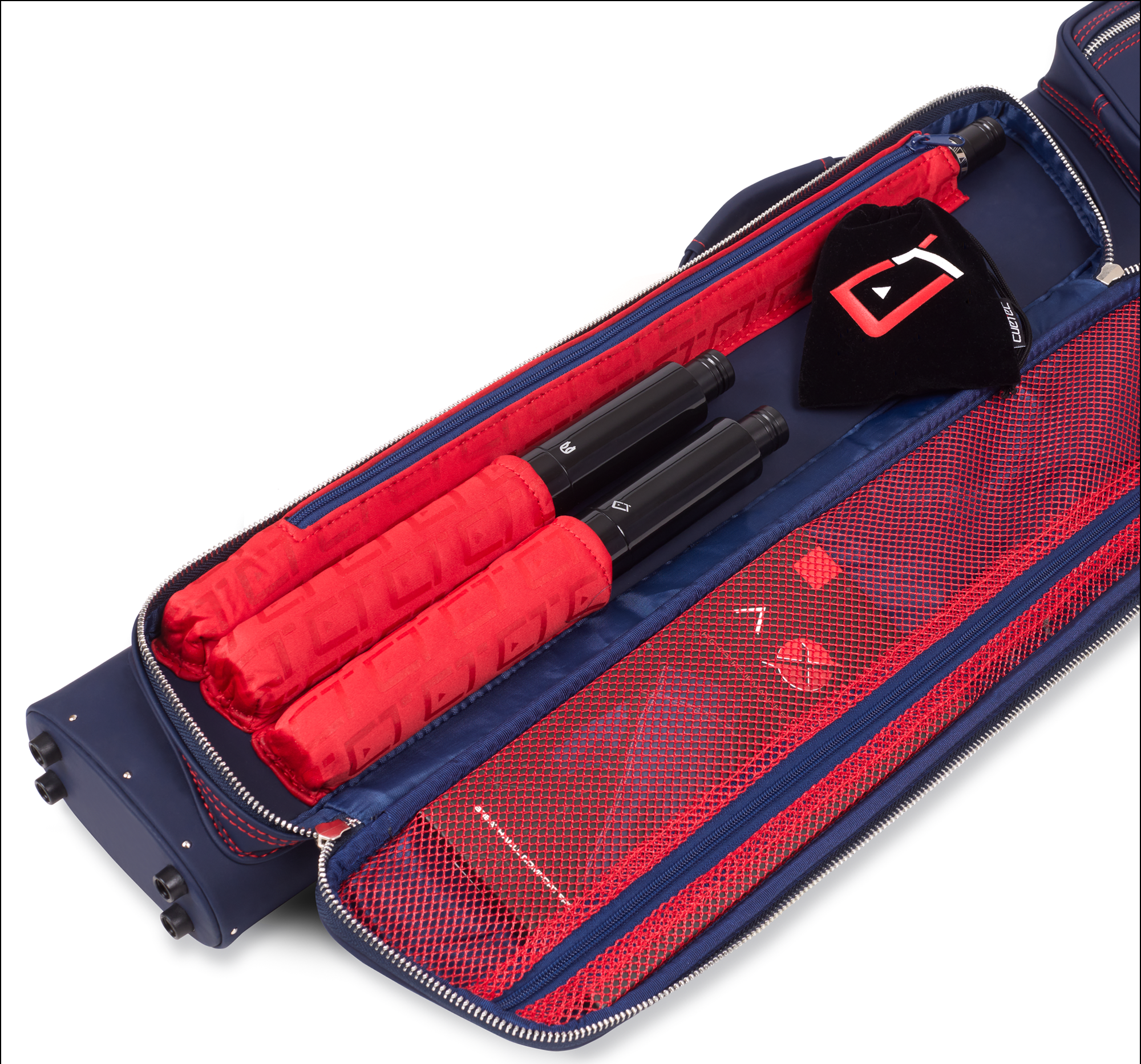 Cuetec Cuetec 2x4 Pro Line Hard Cue Case - Navy Pool Cue Case