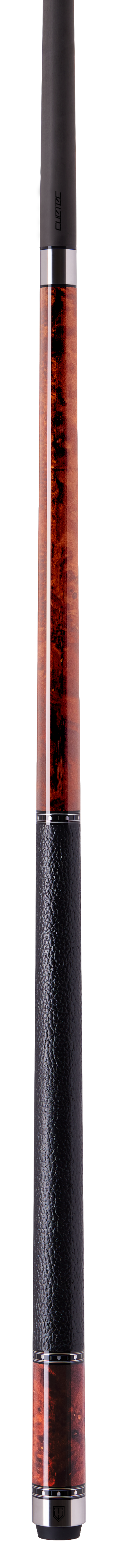 Cuetec Cynergy Truewood Burl II - Leather Wrap -Cuetec